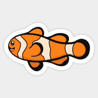 Cute Clownfish Sticker